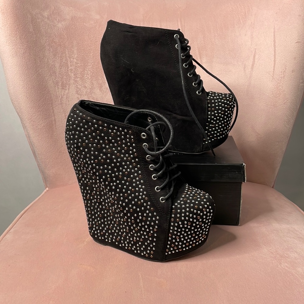 Platform Studded Heel